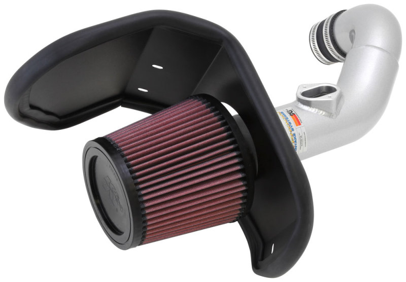 Chevrolet Sonic Performance Air Intake - K&N Engineering - Typhoon - Silver - `12-`19